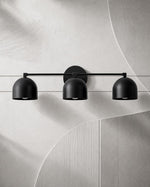 Load image into Gallery viewer, Metio Dome Vanity Wall Light – Mid-Century Fixture for Bathroom