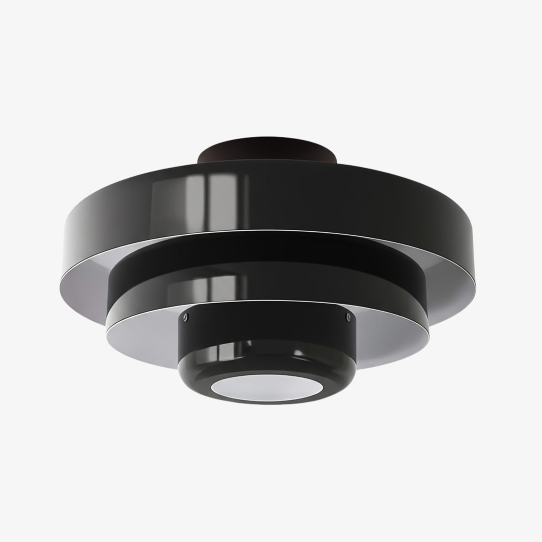 Lampe Plafonnier Sculpturale à Trois Niveaux Malero de Style Bauhaus pour Salon et Chambre