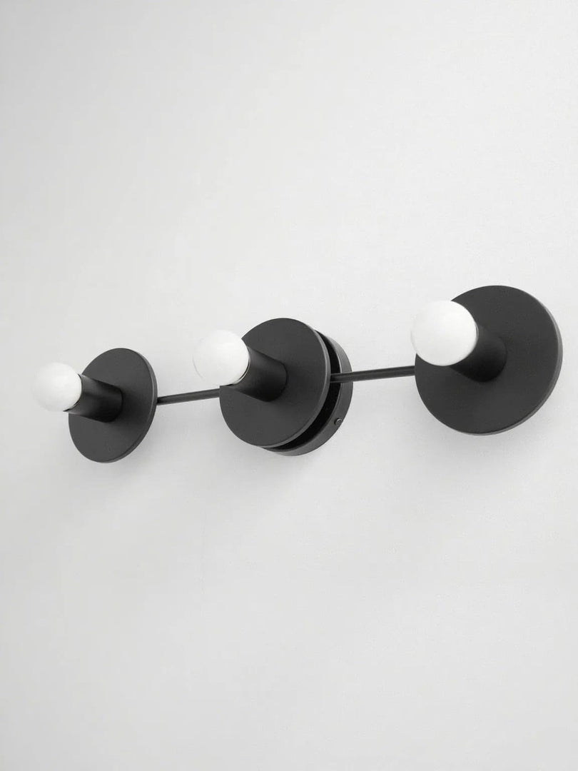 Minimalistische 3-Licht-Wandlampe für das Badezimmer – Mehrere Farboptionen verfügbar