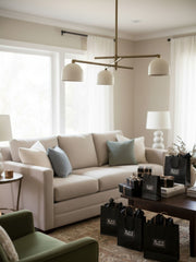 Metio Dome Elegant Chandelier – Contemporary Luxury Light for Master Bedroom or Hotel Lobby