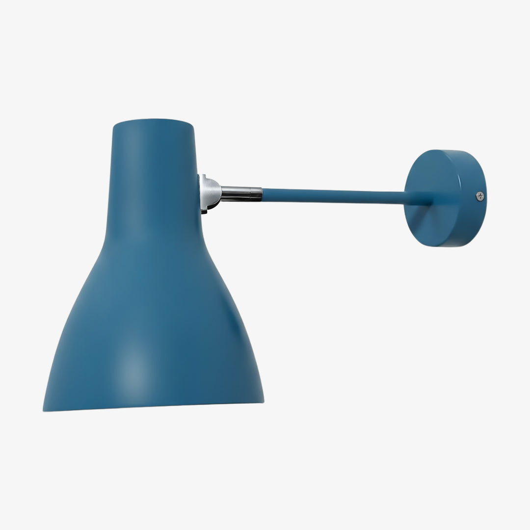 Modryx Matte Metal Adjustable Wall Lamp - Modern Minimalist Wall Sconce for Living Room Feature Wall