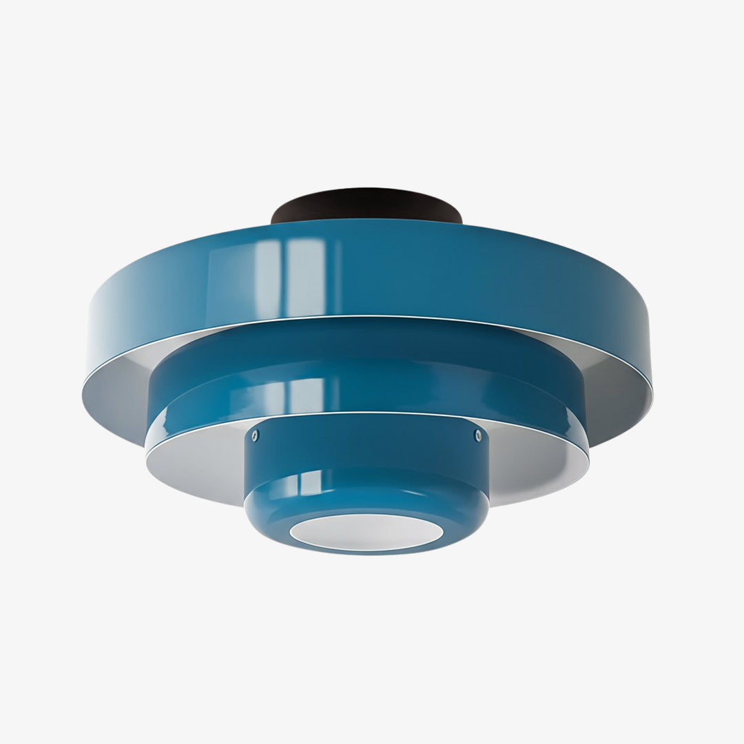 Lampe Plafonnier Sculpturale à Trois Niveaux Malero de Style Bauhaus pour Salon et Chambre