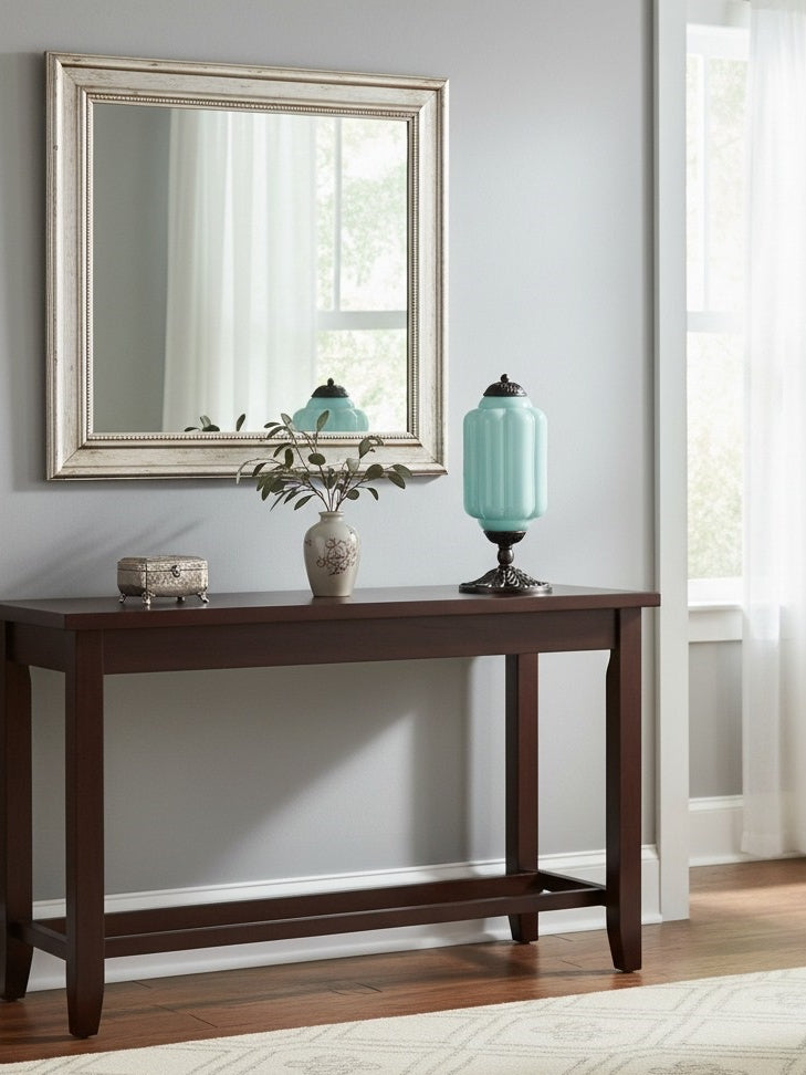 Vintage Glas Eloise Tischlampe