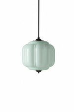 Load image into Gallery viewer, American Vintage Cream Glass Shade Shaped Eloise Chandelier
