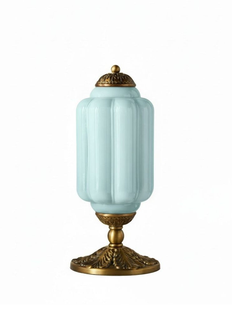 Vintage Glas Eloise Tischlampe