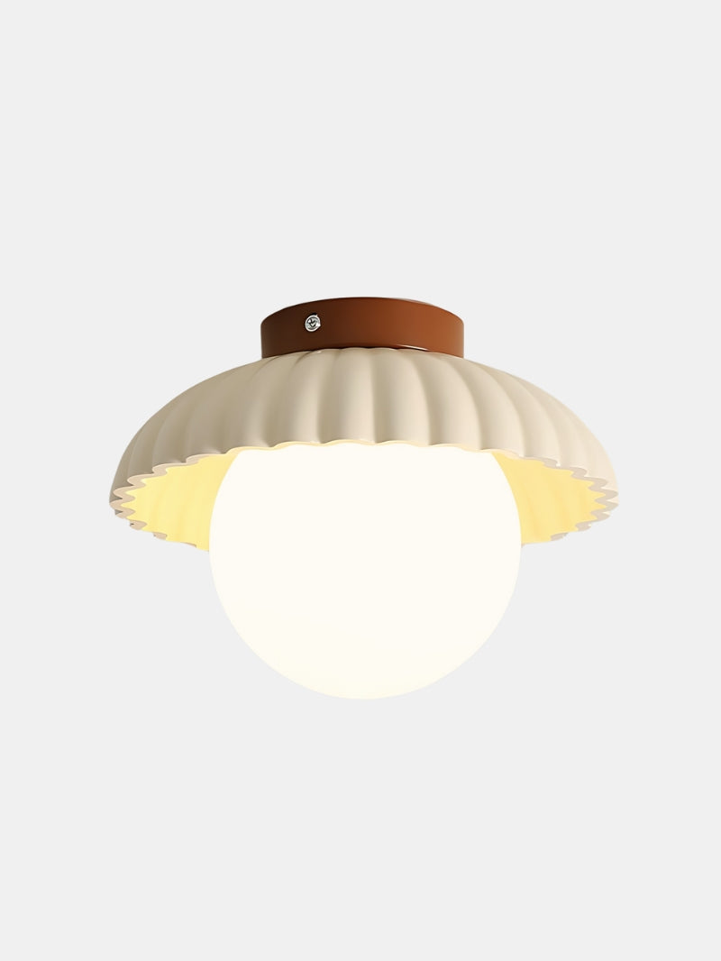 Cream Style Resin Alien Ceiling Light