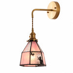 Cargar imagen en el visor de la Galería, Pink Cat 01 Cord Wall Lamp