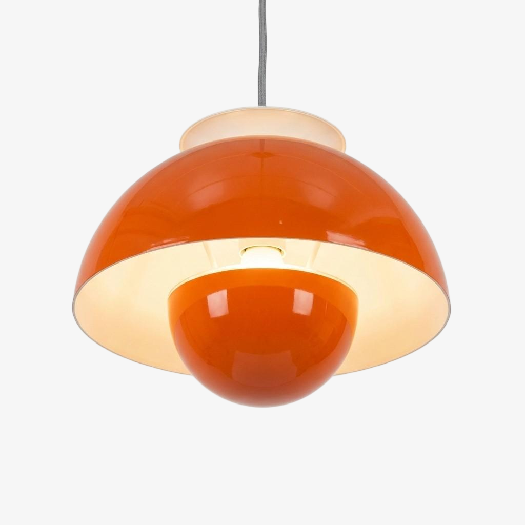 Suspension florale en métal sculptural Orin Nordic, adaptée aux chambres, cuisines et salons.