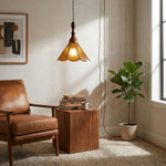 Bild in Gallery-Viewer laden, Colorful Decorative Glass Plug-In Swag Pendant