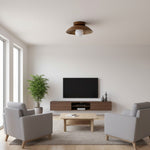 Charger l'image dans la visionneuse de galerie, Oribela Plafonnier Organique Sculptural - Design Texturé Moderne pour Salon