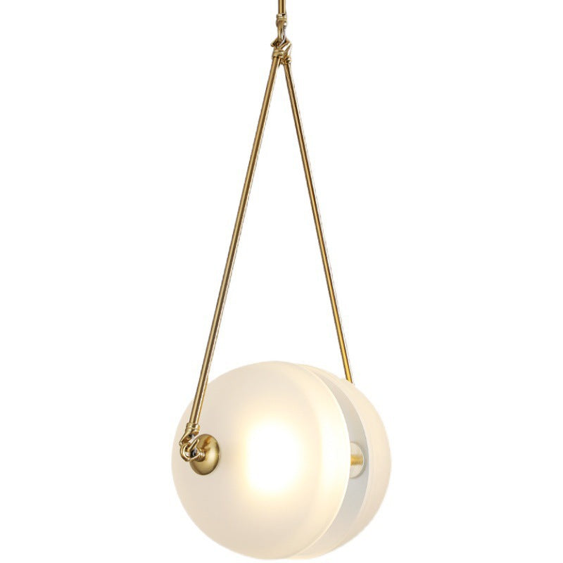 Suspension moderne en verre nordique Éclat