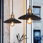 Load image into Gallery viewer, Black Skirt Pendant Light
