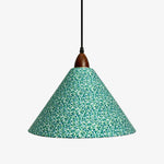 Load image into Gallery viewer, Liberty-Style Floral Fabric Pendant Light