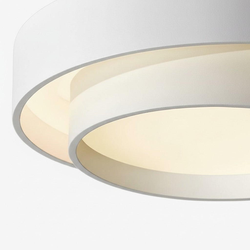 Lámpara de Techo Redonda LED Duomel - Lámpara de Techo Minimalista para Comedor N26