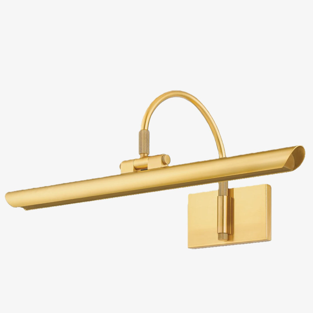 Aurix Bilderleuchte – Schlanker Schirm Kunstbeleuchtung Metall-Finish Wandlampe für Galerie