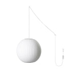 Bild in Gallery-Viewer laden, White Geometric Wire Swag Pendant Light
