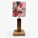 Load image into Gallery viewer, Blush Floral fabric table lamp