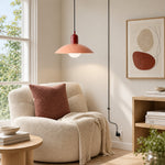 Load image into Gallery viewer, Mid Century Bauhaus Dining Room Plug-in Pendant Light