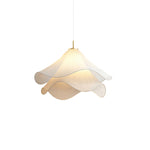 Load image into Gallery viewer, Ethereal Bloom French Floral Pleated Fabric Pendant Light
