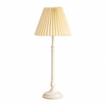 Load image into Gallery viewer, Yellow pleated fabric shade French country metal table lamp