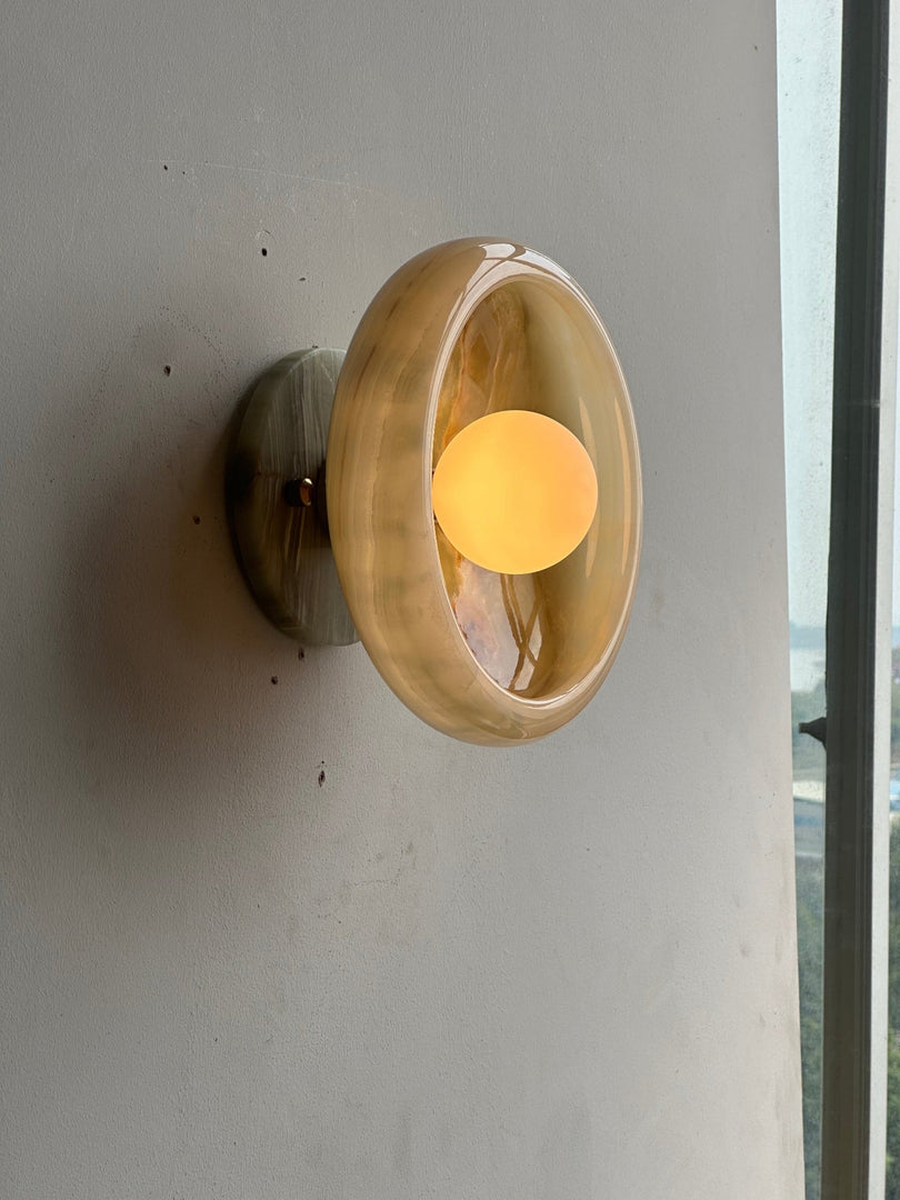 Lampe murale en marbre Piedra