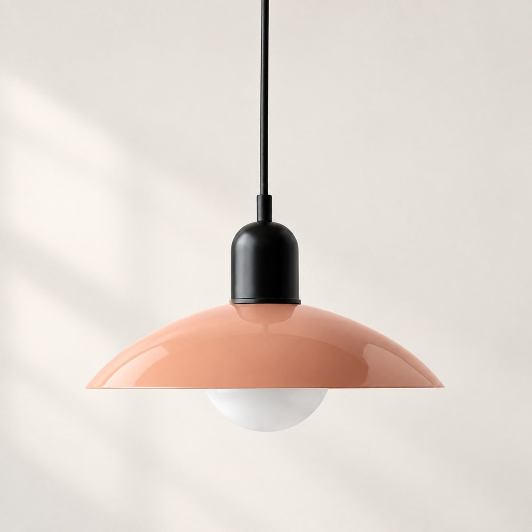 Mid Century Bauhaus Dining Room Plug-in Pendant Light