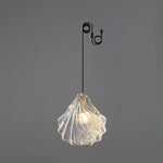 Bild in Gallery-Viewer laden, Hand-Blown Glass Brass Plug-In Swag Pendant