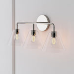 Cargar imagen en el visor de la Galería, Aplique de pared Conica Cone: iluminación moderna de vidrio de 1, 2 y 3 luces
