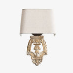 Bild in Gallery-Viewer laden, Rustic French Fabric Wall Lamp