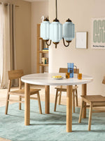 Bild in der Galerieansicht laden, Eloise Kronleuchter – Milchglas-Kronleuchter in einem Vintage-Stil-Finish
