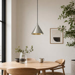 Load image into Gallery viewer, Veridia Minimalist Adjustable Pendant Light - Aluminum Hanging Lamp for Bedroom and Bedside