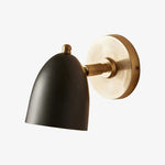 Charger l'image dans la visionneuse de galerie, Black and gold metal wall sconce
