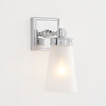 Load image into Gallery viewer, Derlina Glass Cone Wall Sconce - Modern Frosted Glass Shade Lighting
