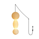 Bild in Gallery-Viewer laden, Stacked Paper Plug-In Pendant Lamp