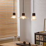 Bild in Gallery-Viewer laden, Nordische Hanfseil Glas Pendelleuchte