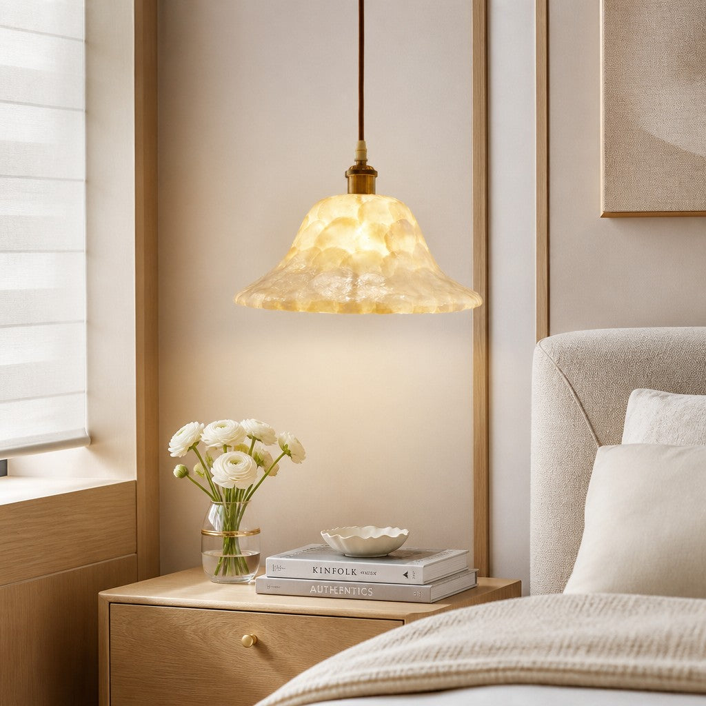 Skulpturale Organische Form Minimalistische Hängeleuchte für Schlafzimmer- und Flurdekoration