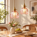 Charger l'image dans la visionneuse de galerie, Nordic Colorful Flower Glass Pendant Lamp