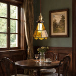 Load image into Gallery viewer, French country ripple glass light fixture