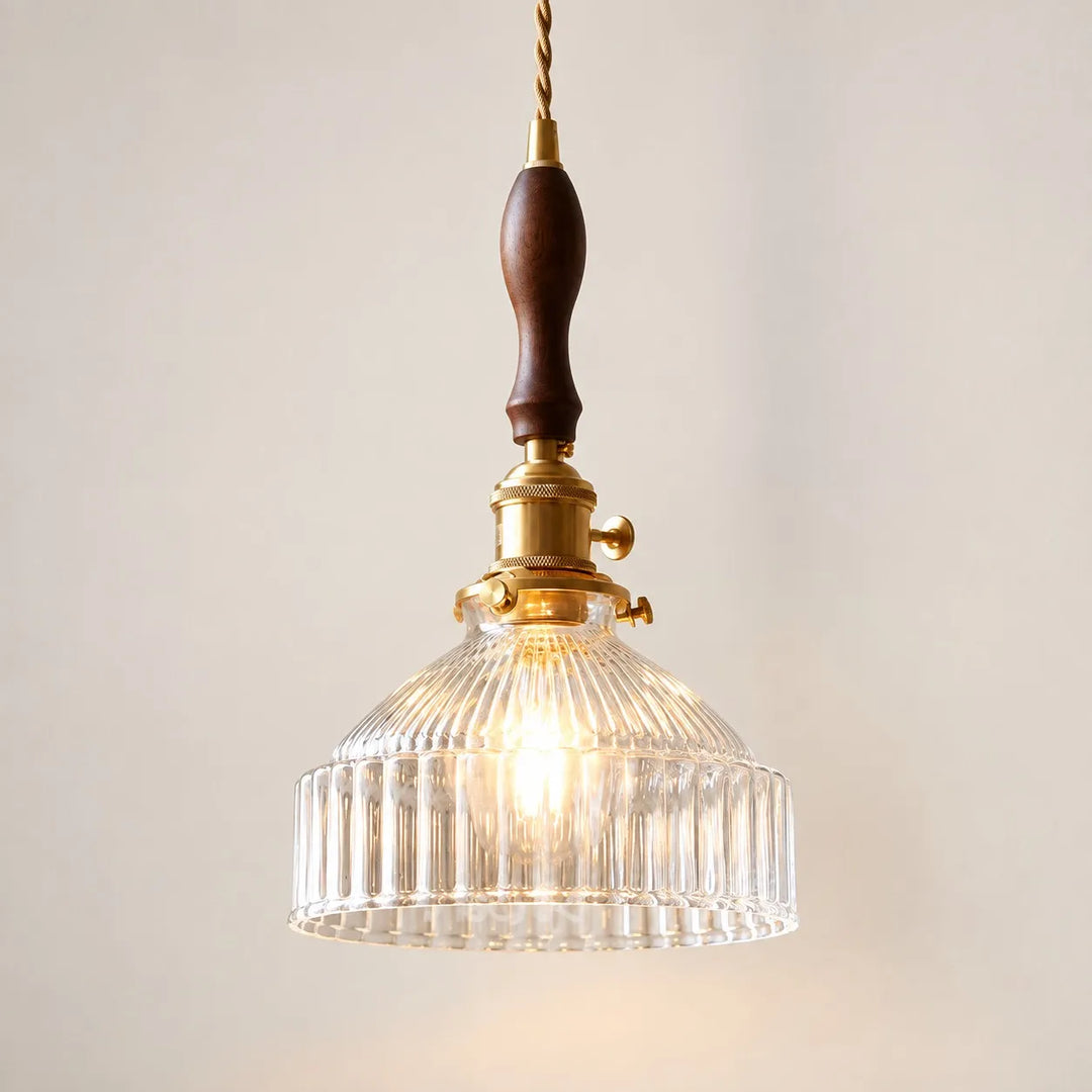 Colored Glass Pendant Light