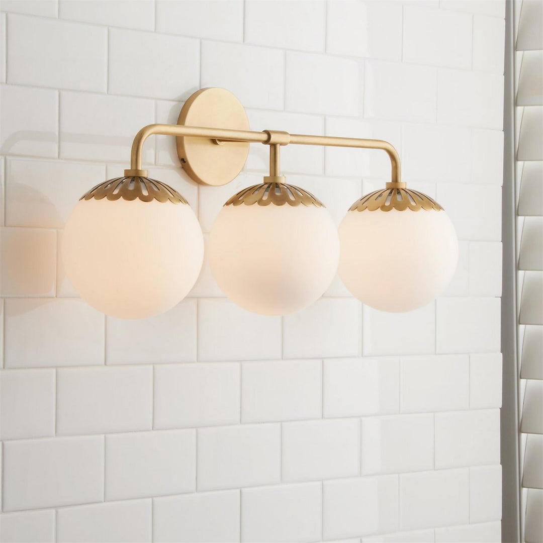 Dewdrop Globe Sconce