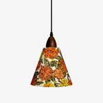 Load image into Gallery viewer, Liberty-Style Floral Fabric Pendant Light