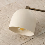 Charger l'image dans la visionneuse de galerie, Metio Dome Mid-Century Metal Plug-In Wall Light
