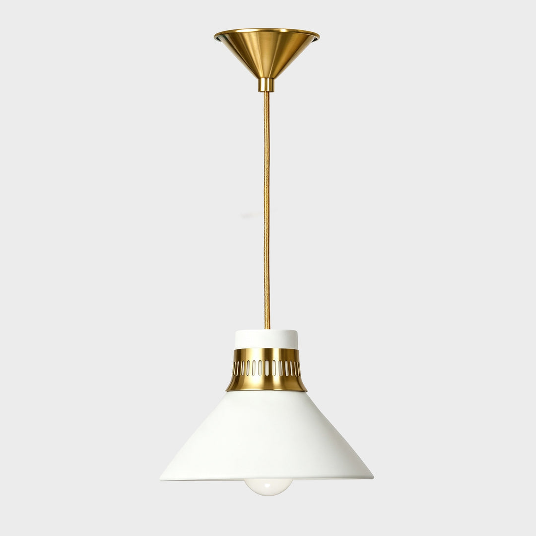 SKU: White / Brass / 1 Head