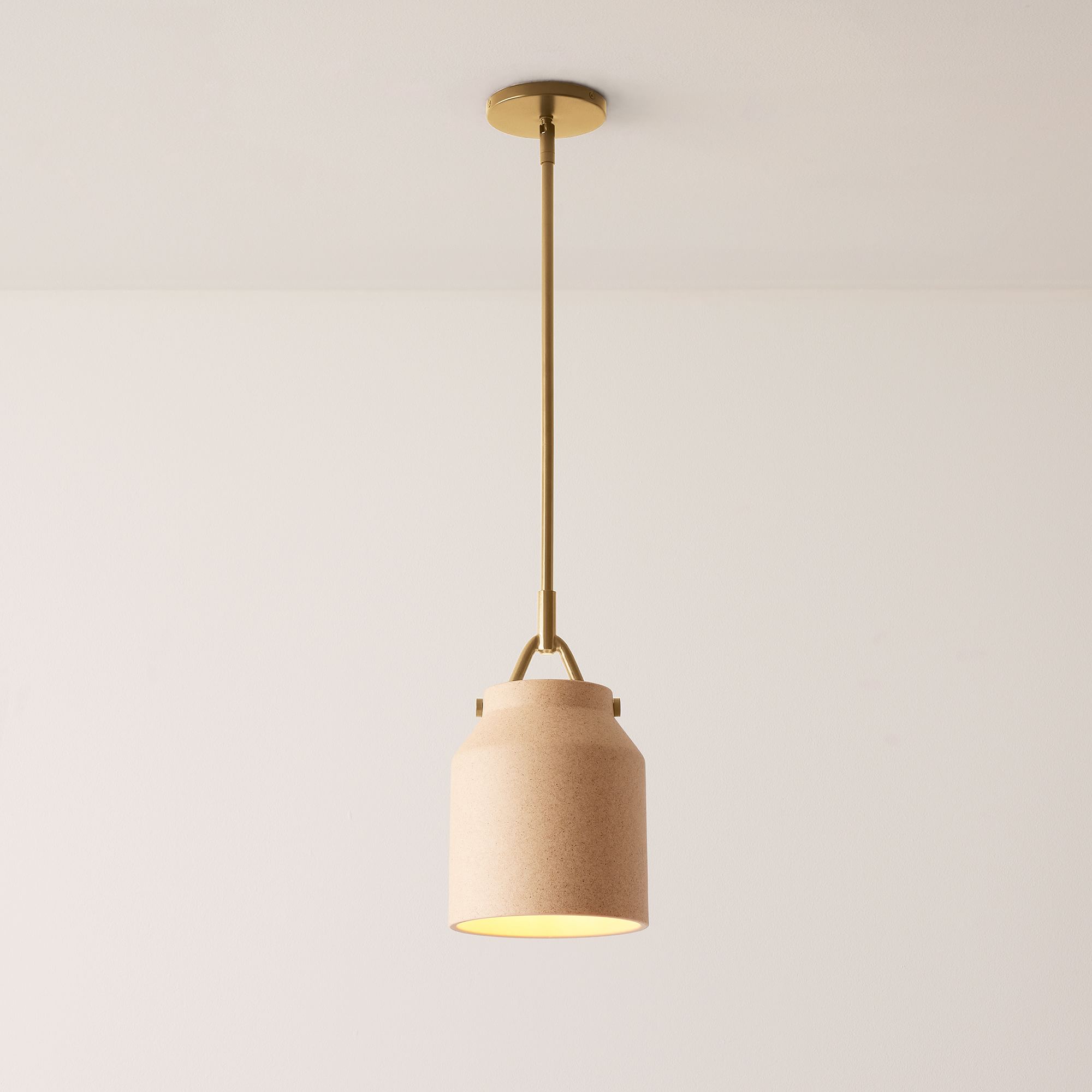 Hanton Nordic Metal Morandi Metal Pendant Light — Nordic Minimalist Fixture