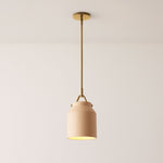 Charger l&#39;image dans la visionneuse de galerie, Lampe suspendue en métal Morandi Hanton Nordic Metal — Luminaire minimaliste nordique 
