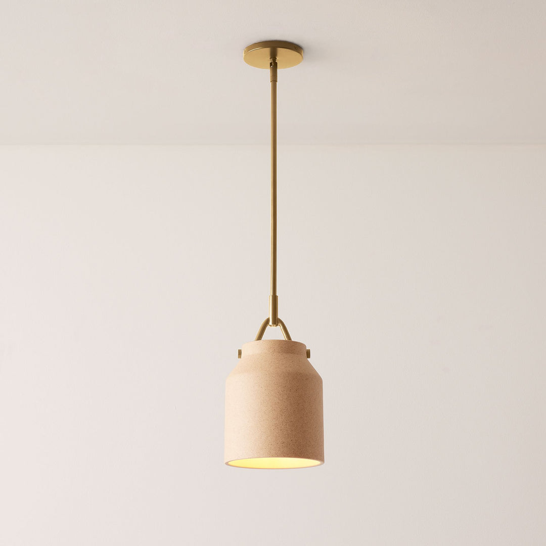 Lampe suspendue en métal Morandi Hanton Nordic Metal — Luminaire minimaliste nordique 