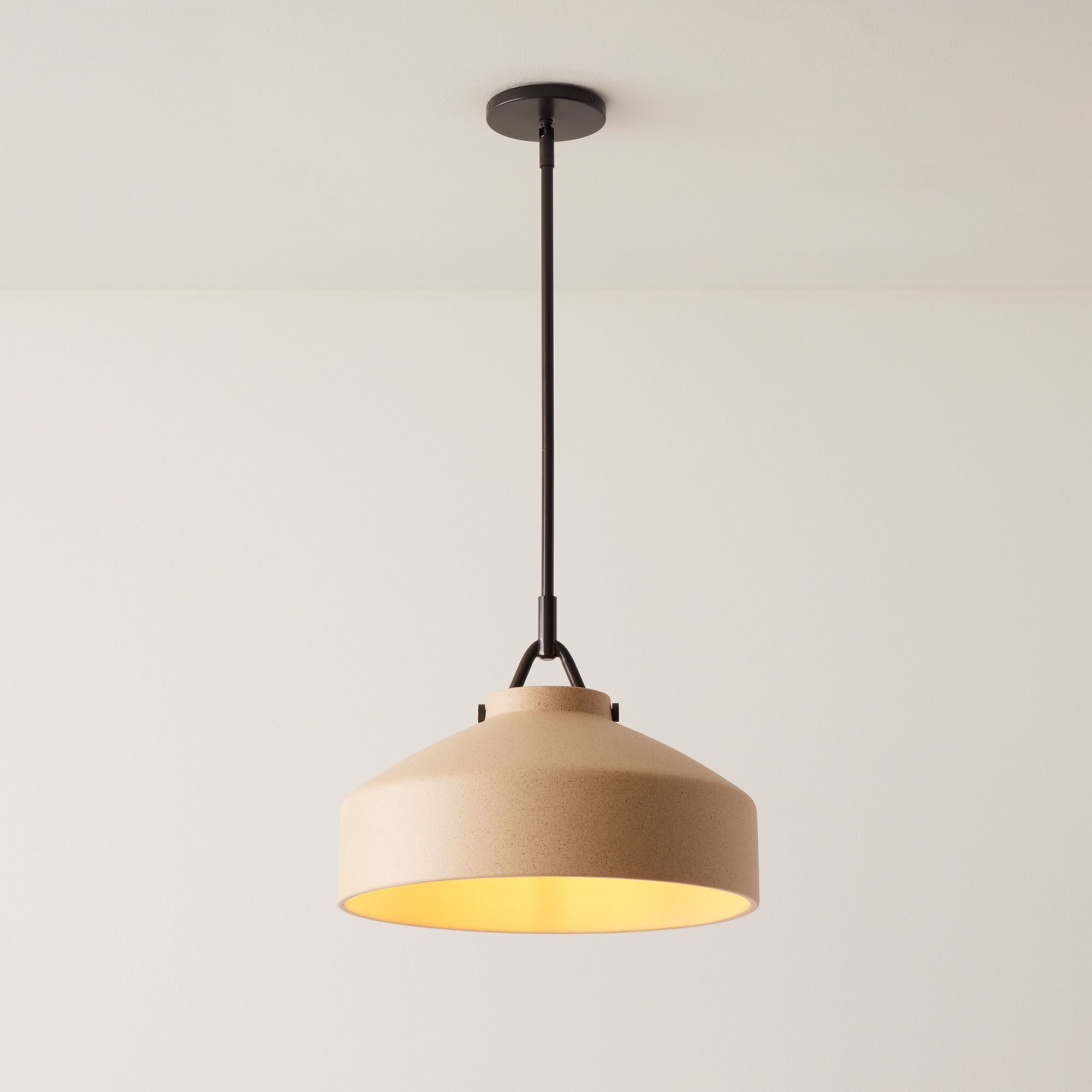 Hanton Nordic Metal Morandi Metal Pendant Light — Nordic Minimalist Fixture