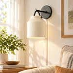 Bild in Gallery-Viewer laden, Hanton Modern Minimalist Nordic Plug-In Wall Sconce for Bathroom and Hallway