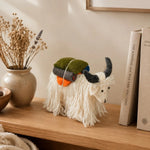 Cargar imagen en el visor de la Galería, Handmade Nepal Wool Felt Yak Ornament