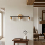 Charger l&#39;image dans la visionneuse de galerie, Mobilux Line Wood and Vanity Light - Bohemian Bathroom Lighting Fixture
